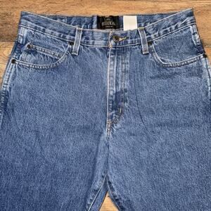 RedHead Jeans Bass Pro Men's Denim Blue Size 34 x 32 Classic Fit 100% Cotton